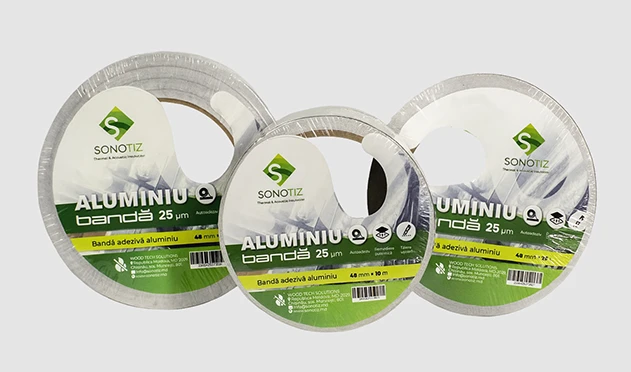 SONOTIZ ALU-BAND aluminum band for soundproofing and thermal insulation